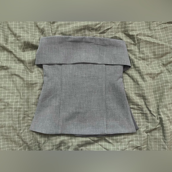 nwot Babaton Element tube top med heathered grey 0 - Picture 3 of 4